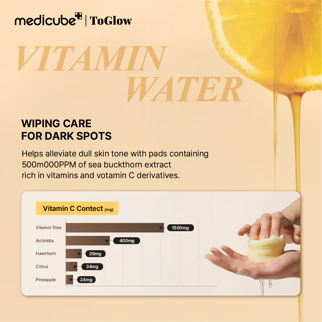 [medicube] Deep Vita C Pad 2024 330g | Vitamin C Pads for Bright, Radiant Skin