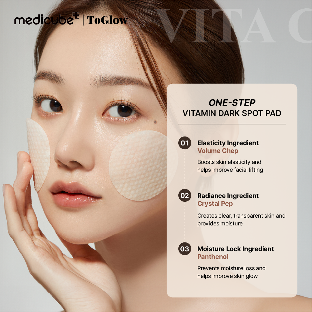 [medicube] Deep Vita C Pad 2024 330g | Vitamin C Pads for Bright, Radiant Skin
