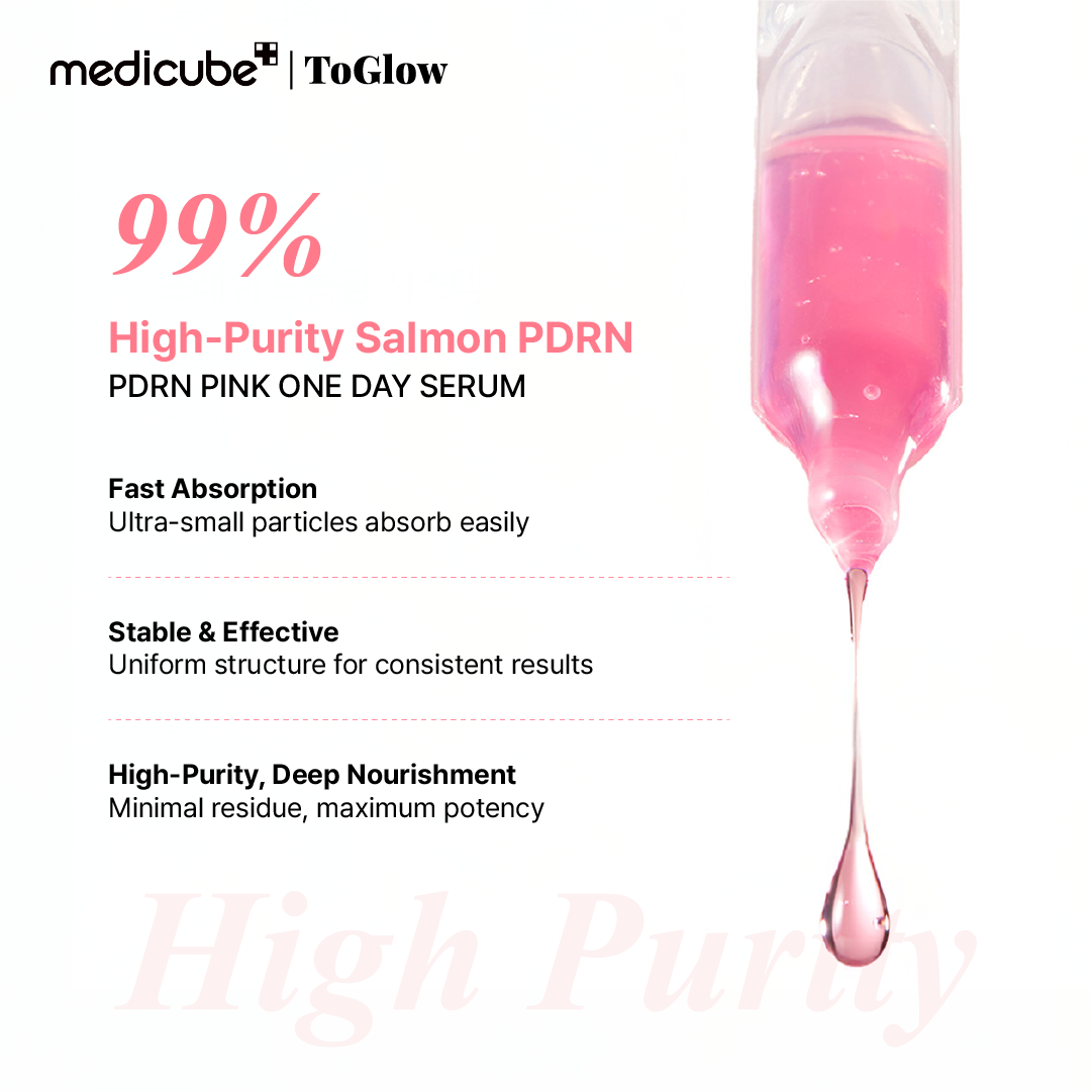 [medicube] PDRN Pink One Day Serum 1.5ml x 10ea | Daily Dose Serum for Repair & Firmness