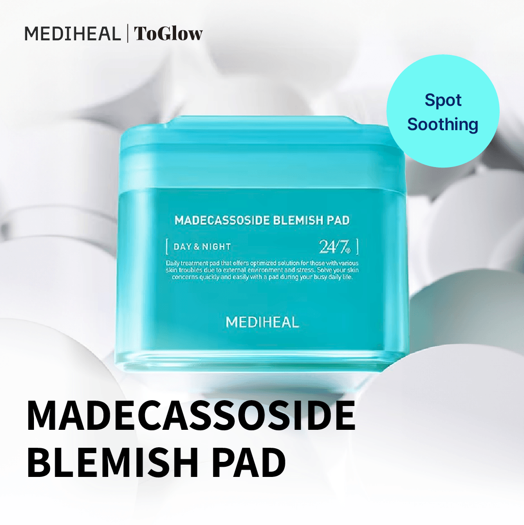 [MEDIHEAL] Madecassoside Blemish Pad 100pcs | Calming Pads for Redness & Irritated Skin
