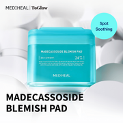 [MEDIHEAL] Madecassoside Blemish Pad 100pcs | Calming Pads for Redness & Irritated Skin
