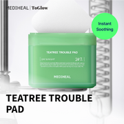 [MEDIHEAL] Teatree Trouble Pad 100pcs | Soothing Pads for Acne & Oily Skin