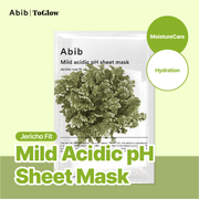 [Abib] Mild Acidic pH Sheet Mask Jericho Rose Fit (10pcs) | Resilient Moisture for Dry Skin