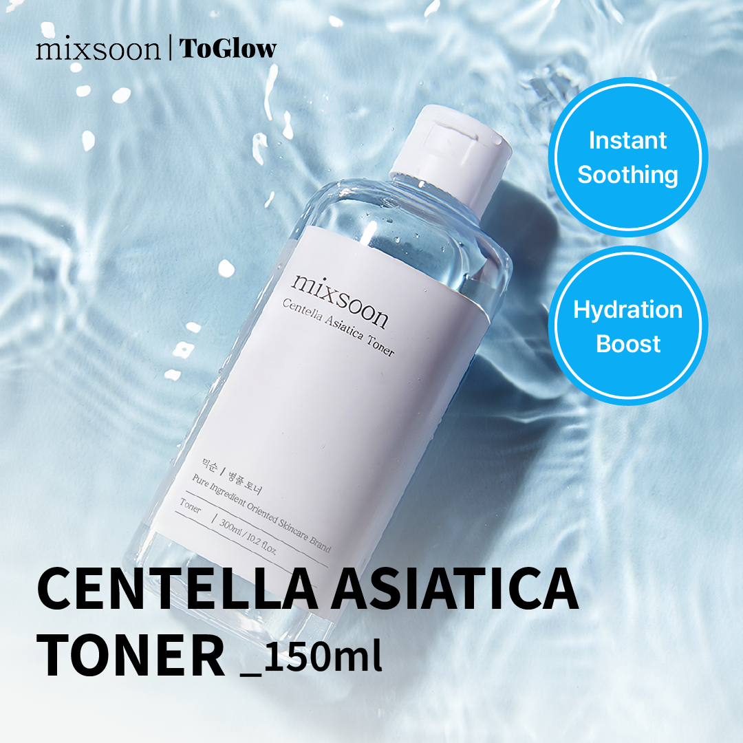 [mixsoon] Centella Asiatica Toner 150ml | Calming Toner for Sensitive Irritated Skin