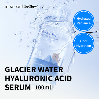 [mixsoon] Glacier Water Hyaluronic Acid Serum 100ml | Deep Hydration Serum with Glacier Water