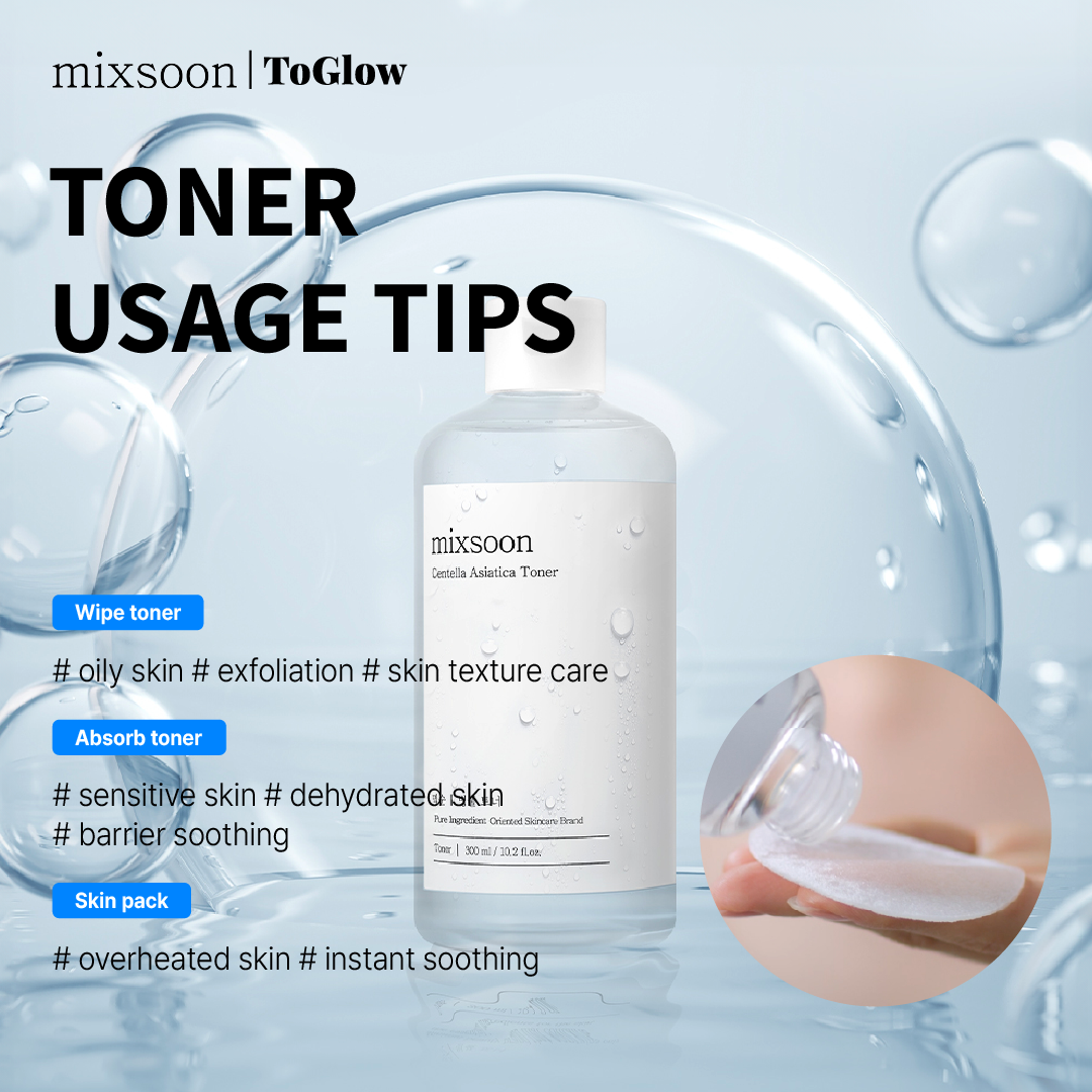 [mixsoon] Centella Asiatica Toner 150ml | Calming Toner for Sensitive Irritated Skin