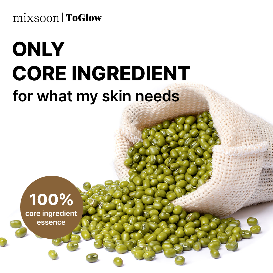[mixsoon] Mung Bean Seed Essence 100ml | Hydrating Essence for Calm Clear Skin