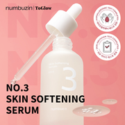 [numbuzin] No.3 Softening Serum 50ml | Serum for Uneven & Rough Skin Texture