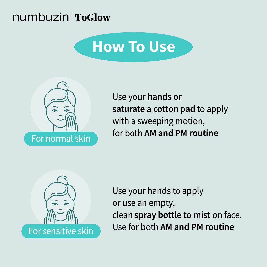 [numbuzin] No.1 Pure-full Calming Herb Toner 300ml | Calming Toner for Sensitive Skin Relief