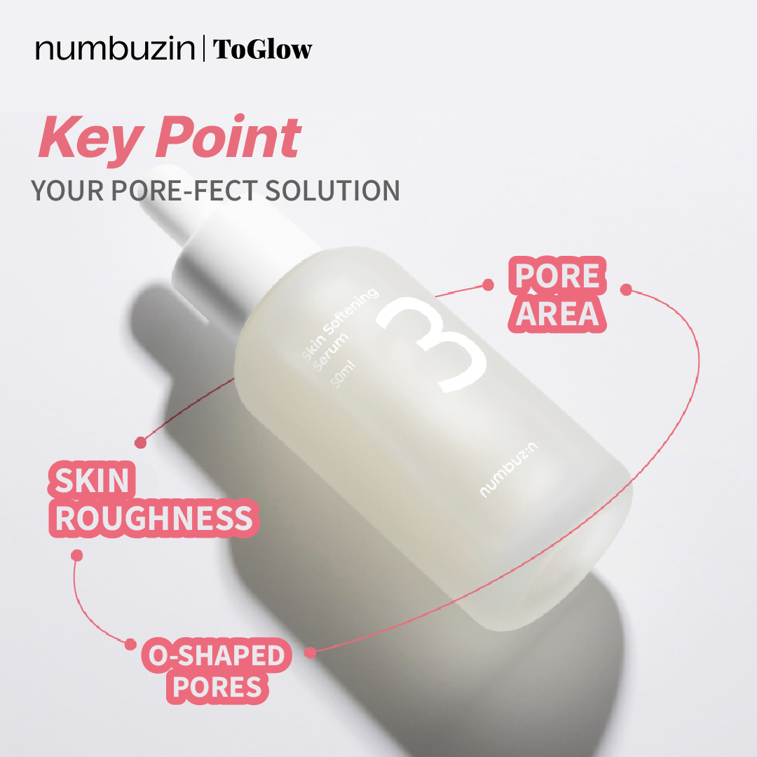 [numbuzin] No.3 Softening Serum 50ml | Serum for Uneven & Rough Skin Texture