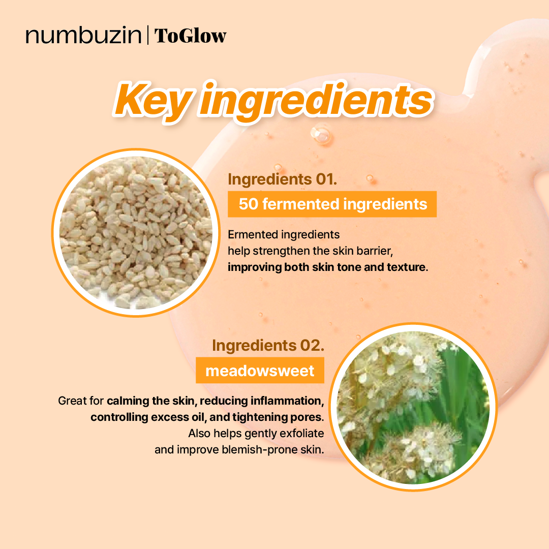 [numbuzin] No.3 Super Glowing Essence Toner 200ml | Brightening & Hydrating Glow Toner