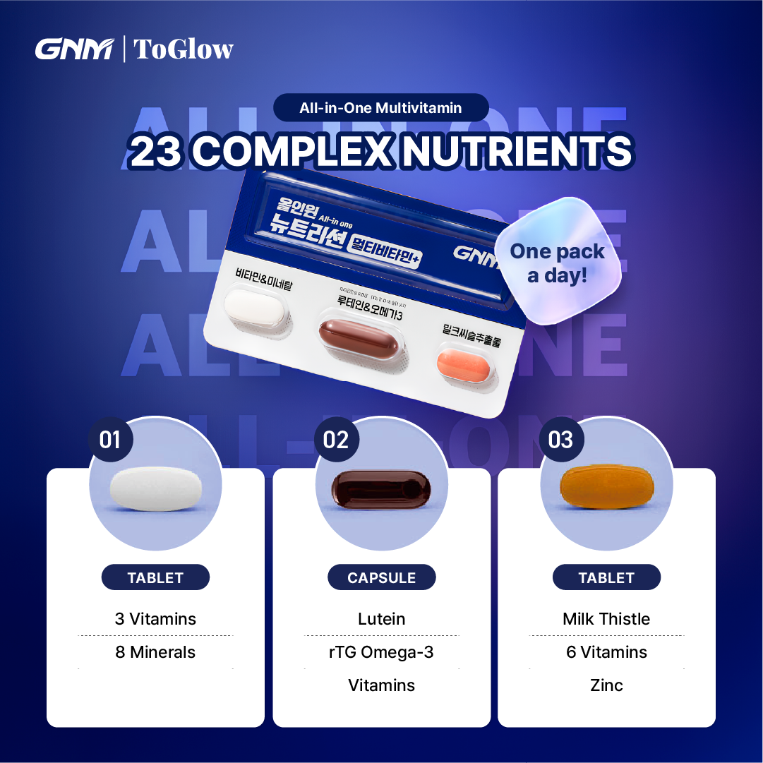 GNM All-in-One Nutrition Multipack Multivitamin | Daily Complete Nutrition for Energy & Immunity