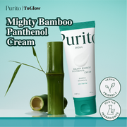 [Purito] Mighty Bamboo Panthenol Cream 100ml | Moisturizing Cream for Hydration & Skin Barrier Care