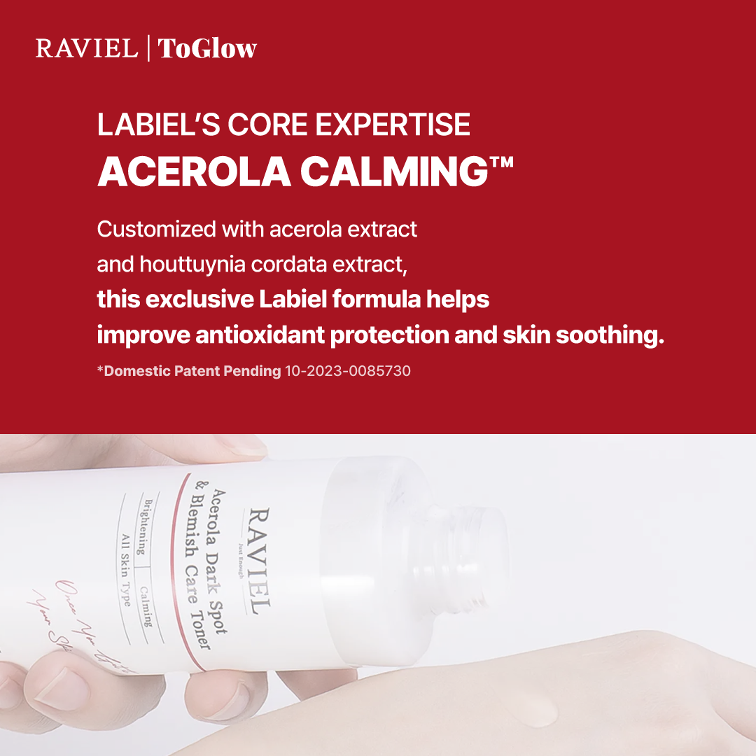 [RAVIEL] Acerola Dark Spot & Blemish Care Toner 150ml | Refreshing Toner for Spot-Free Radiance