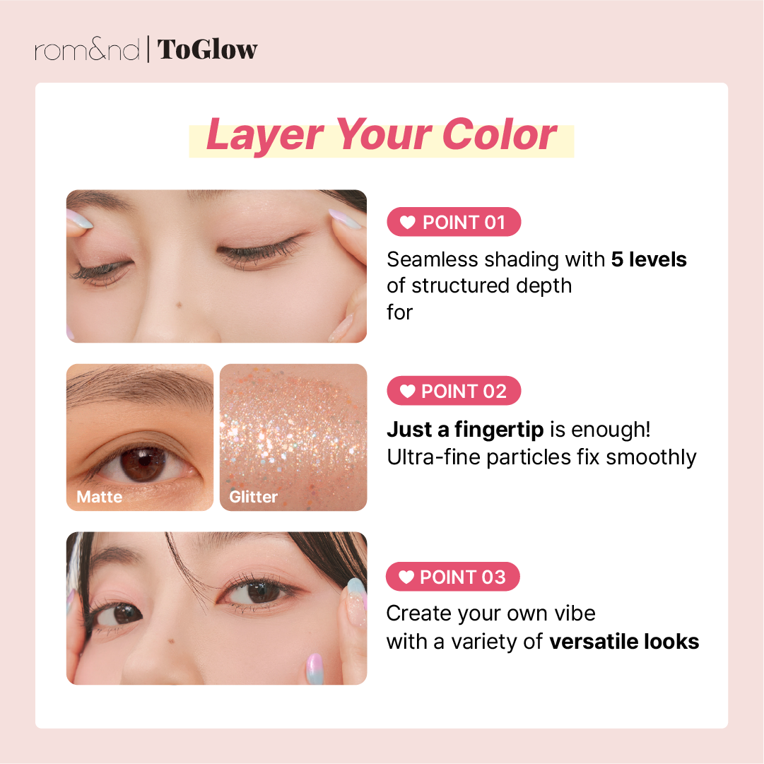 [rom&nd] Better Than Palette | Perfectly Curated Shades in One
