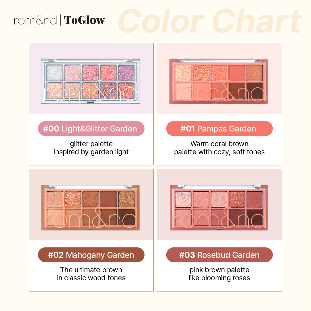 [rom&nd] Better Than Palette | Perfectly Curated Shades in One
