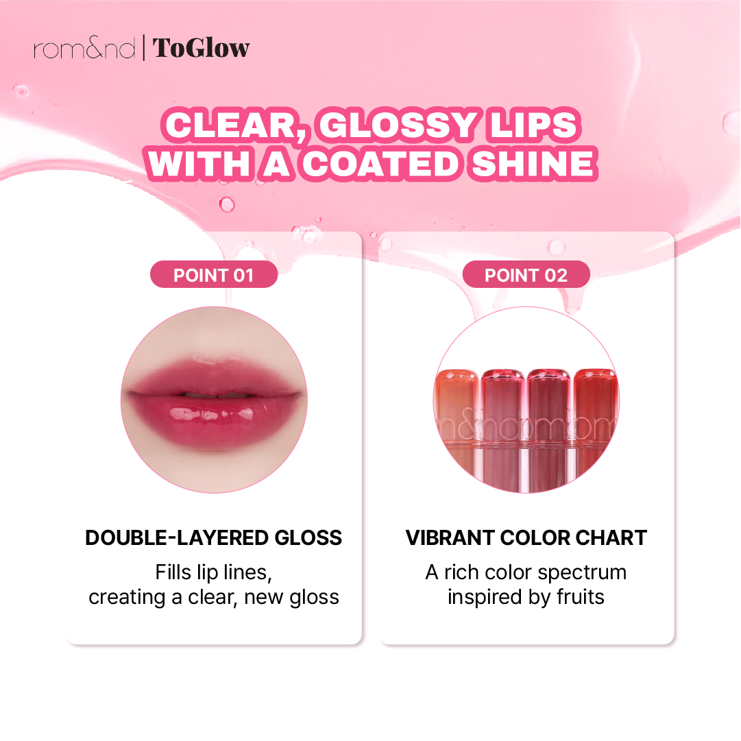 [rom&nd] Juicy Lasting Tint | Glossy Color, Long-Lasting Hydration