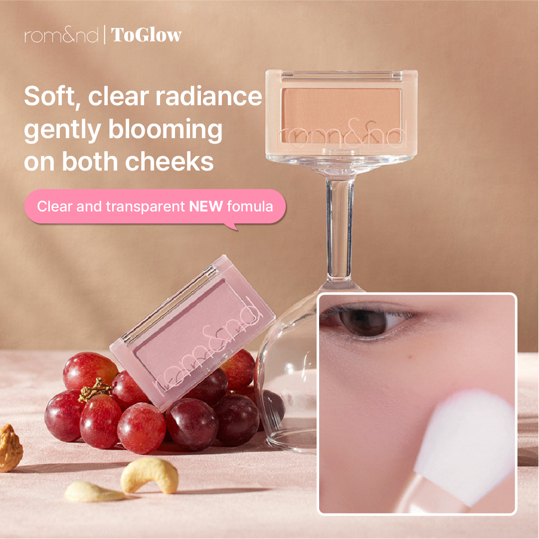 [rom&nd] Better Than Cheek | Soft Flush, Natural Everyday Glow