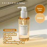 [SKIN1004] Madagascar Centella Light Cleansing Oil 200ml | Lightweight Oil Cleanser for Pores & Makeup