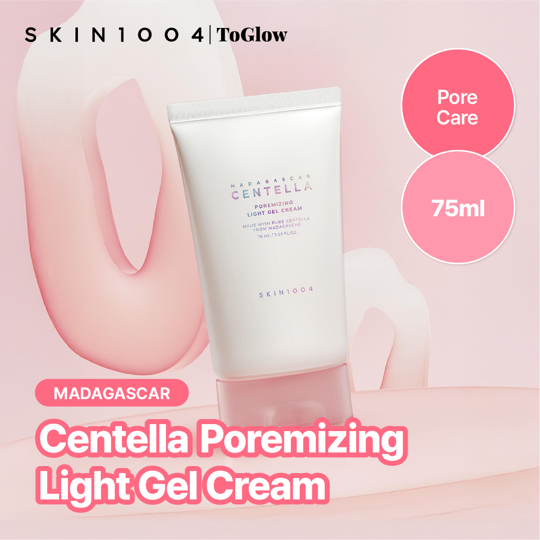 [SKIN1004] Madagascar Centella Poremizing Light Gel Cream 75ml | Oil-Control Gel Cream with Himalayan Pink Salt