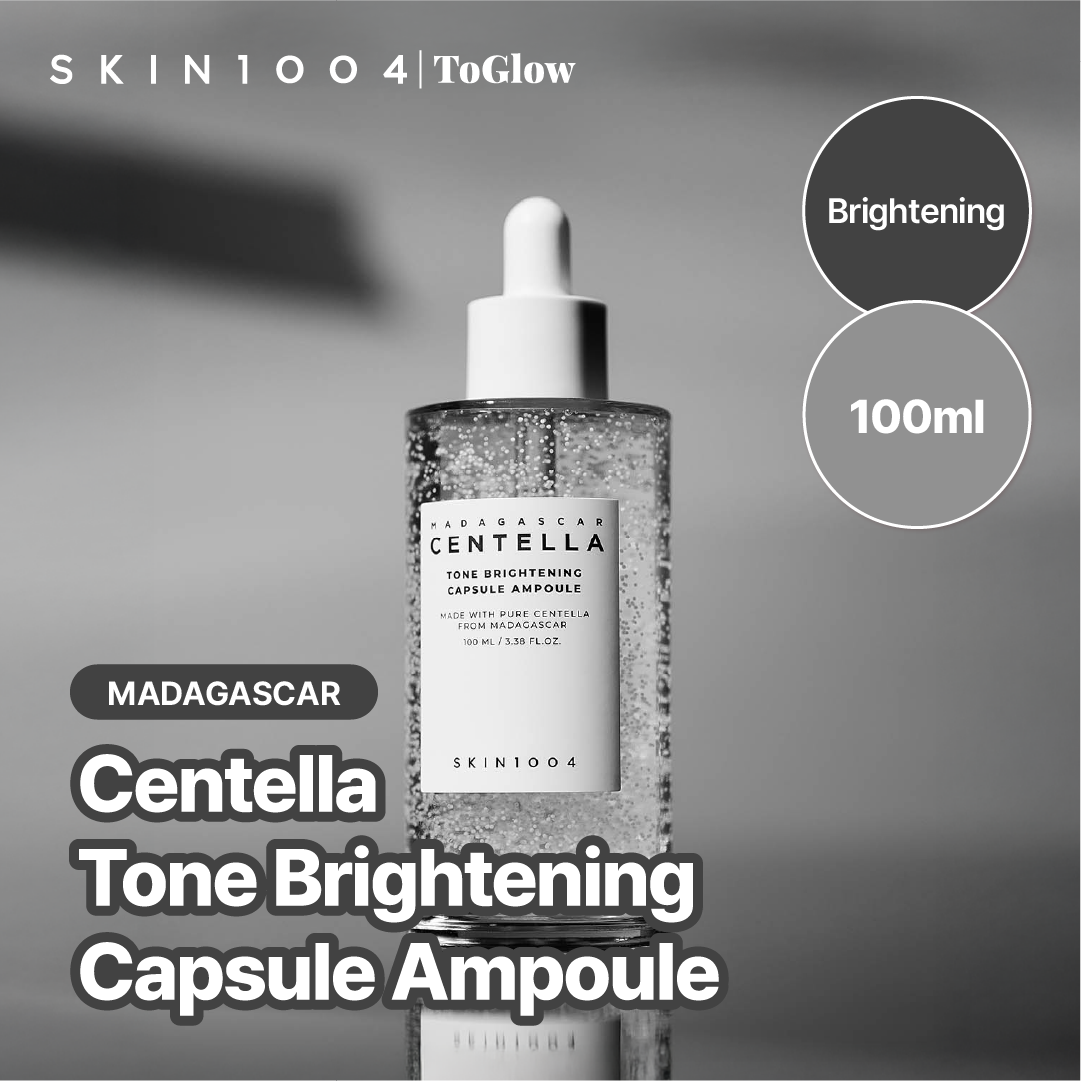 [SKIN1004] Madagascar Centella Tone Brightening Capsule Ampoule 100ml | Brightening Ampoule for Dark Spots & Radiance