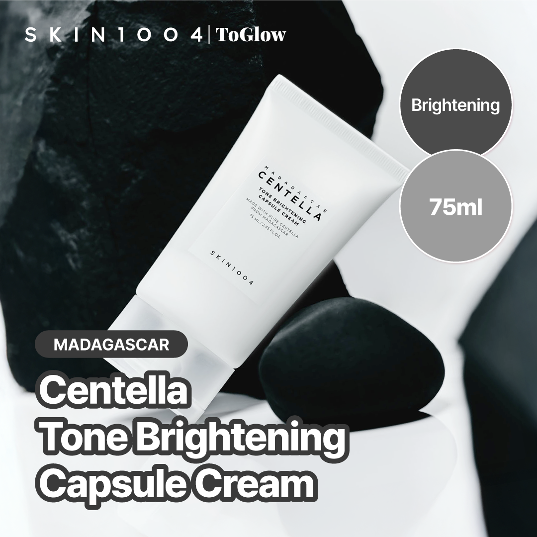 [SKIN1004] Madagascar Centella Tone Brightening Capsule Cream 75ml | Brightening Cream for Uneven Skin Tone
