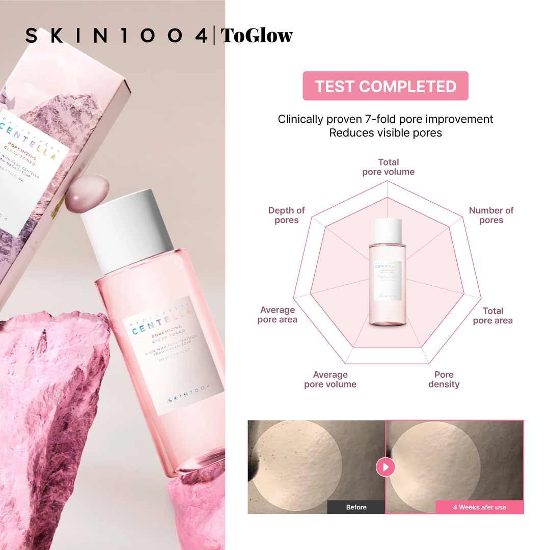 [SKIN1004] Madagascar Centella Poremizing Clear Toner 210ml | Pore-Tightening Toner with Himalayan Pink Salt