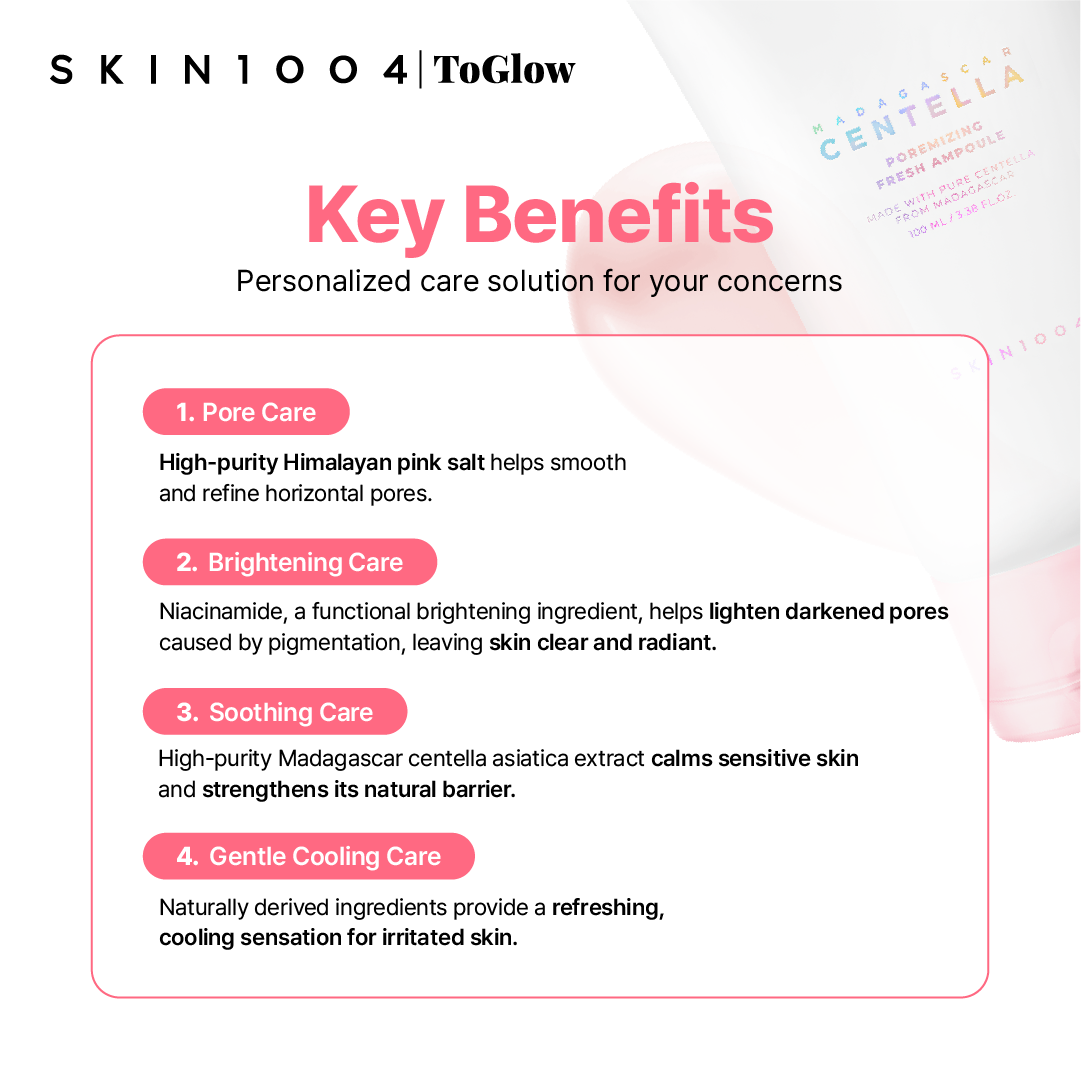 [SKIN1004] Madagascar Centella Poremizing Light Gel Cream 75ml | Oil-Control Gel Cream with Himalayan Pink Salt