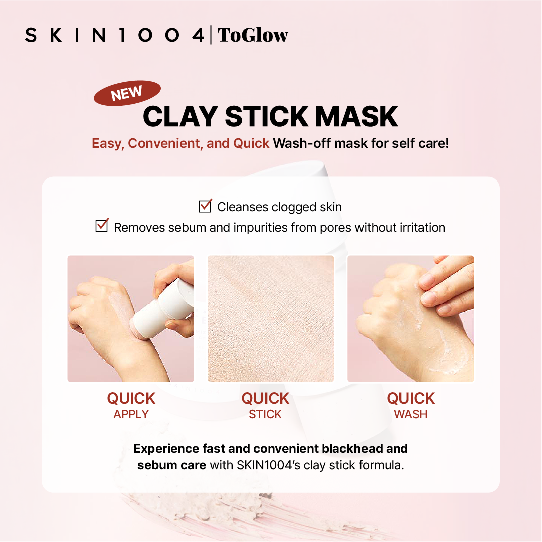 [SKIN1004] Madagascar Centella Poremizing Quick Clay Stick Mask 27g | Clay Stick Mask for Pores & Oil Control