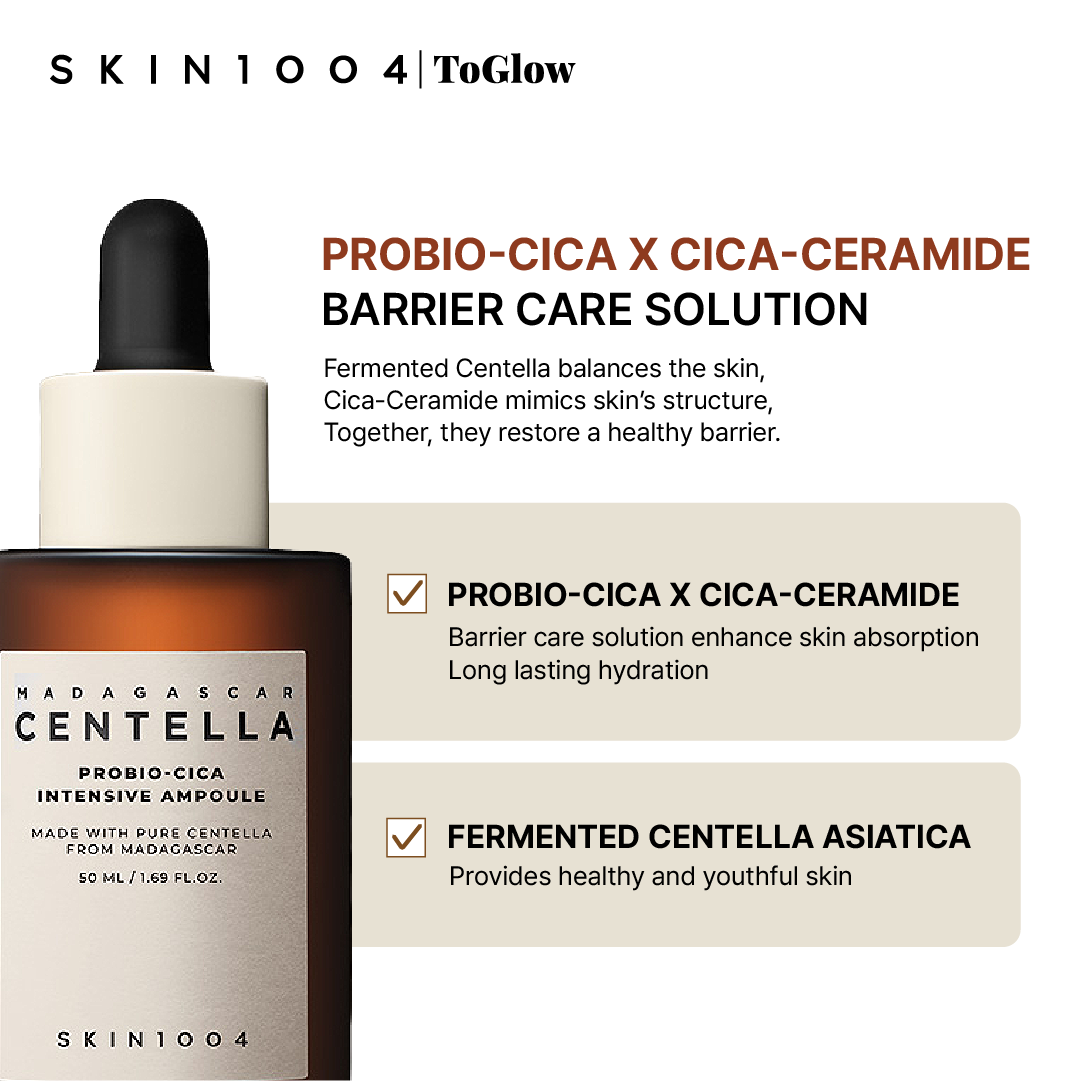 [SKIN1004] Madagascar Centella Probio-Cica Intensive Ampoule 50ml | Strengthening Ampoule with Probiotics & Centella