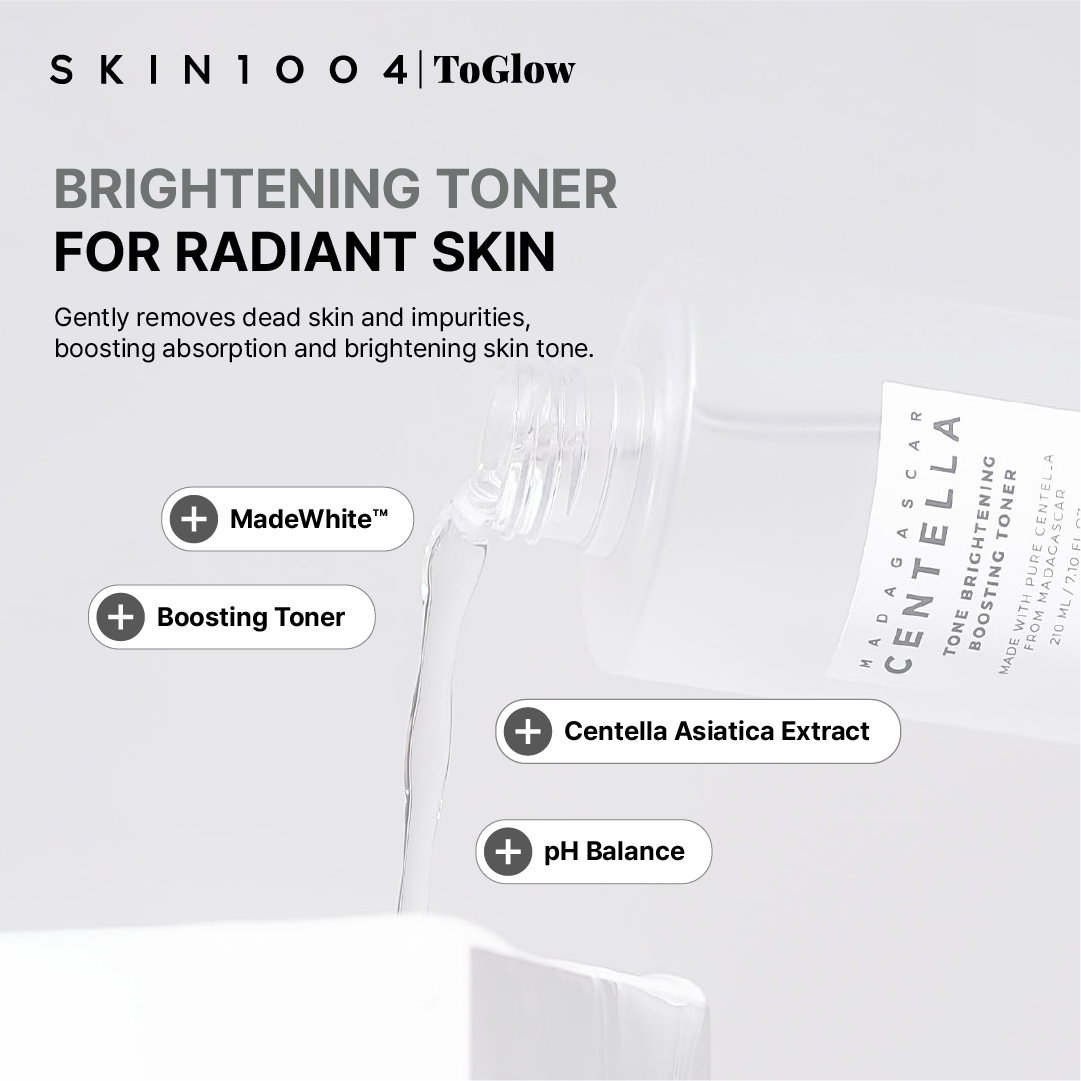 [SKIN1004] Madagascar Centella Tone Brightening Boosting Toner 210ml | Brightening Toner for Radiant & Even Skin