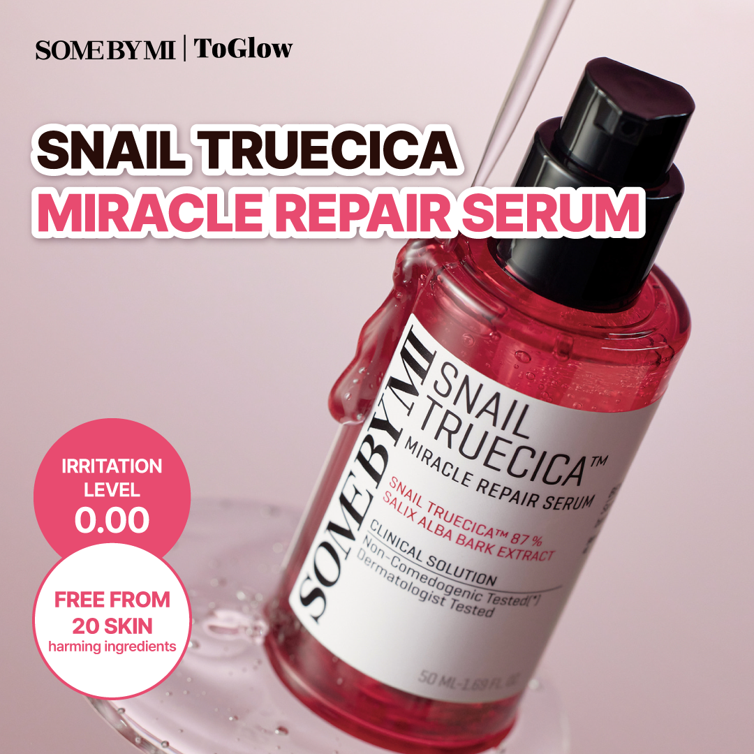 [SOME BY MI] Snail Truecica Miracle Repair Serum 50ml | Repair Serum for Scars & Damaged Skin