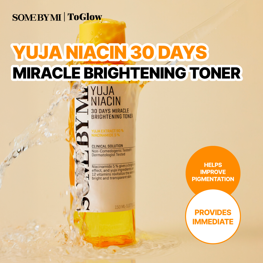 [SOME BY MI] Yuja Niacin 30 Days Miracle Brightening Toner 150ml | Brightening Toner for Radiance & Even Tone