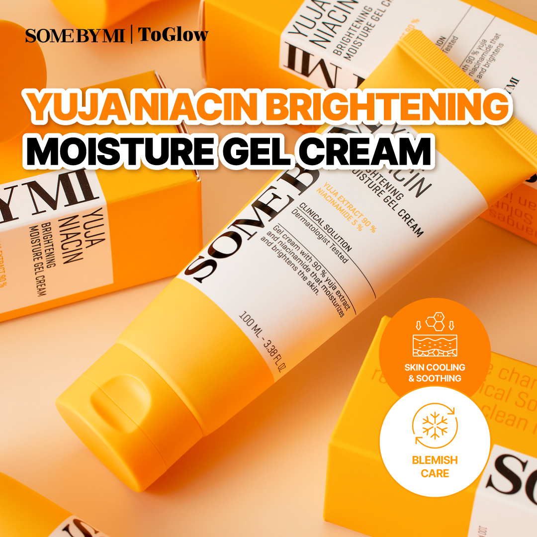 [SOME BY MI] Yuja Niacin Brightening Moisture Gel Cream 100ml | Gel Cream for Radiance & Lightweight Hydration