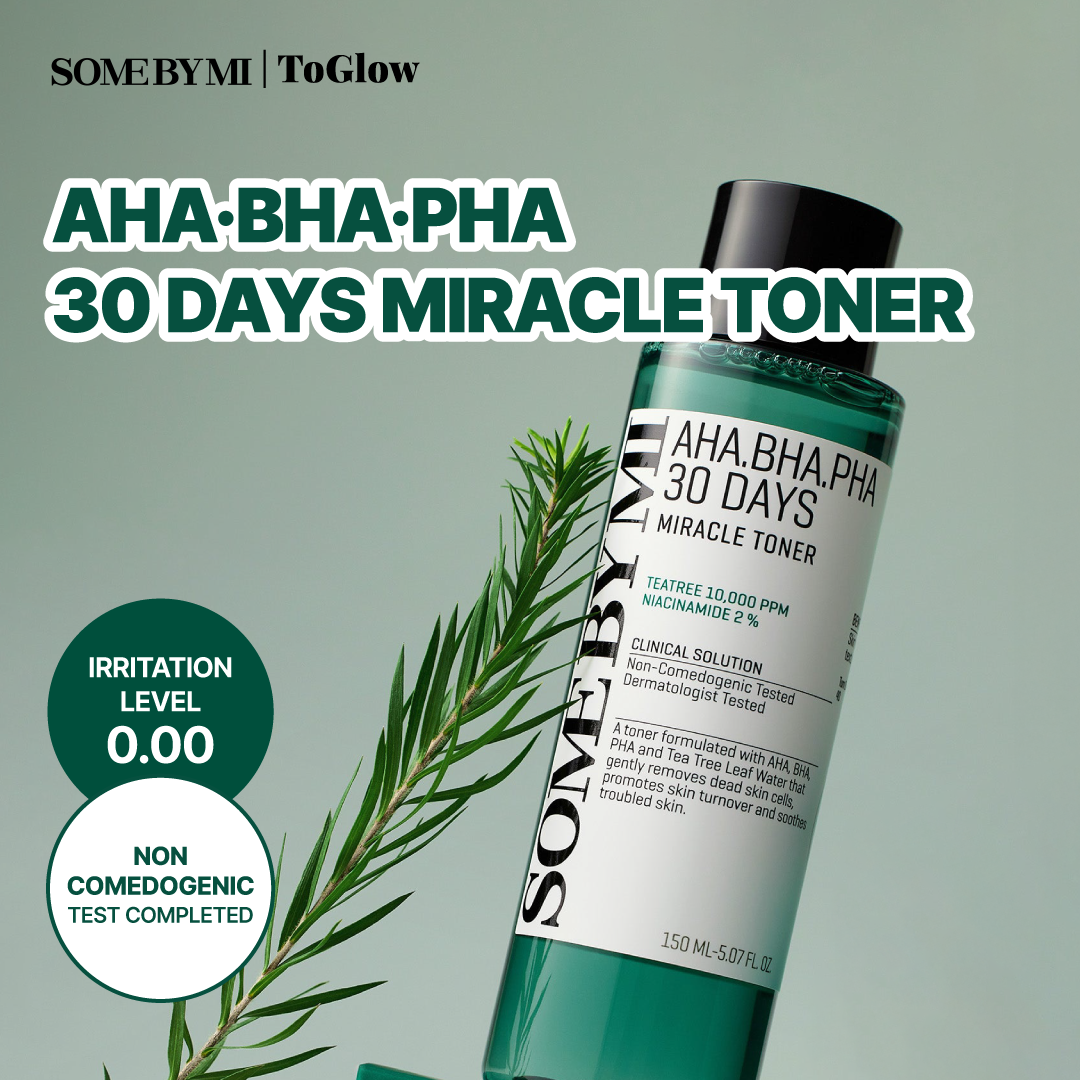 [SOME BY MI] AHA·BHA·PHA 30 Days Miracle Toner 150ml | Exfoliating Toner for Clear & Smooth Skin