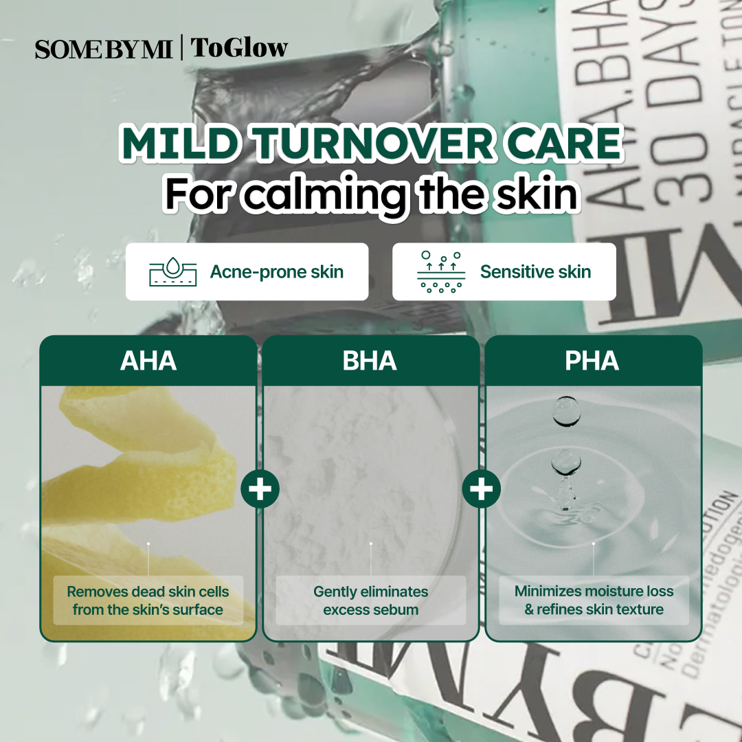 [SOME BY MI] AHA·BHA·PHA 30 Days Miracle Toner 150ml | Exfoliating Toner for Clear & Smooth Skin