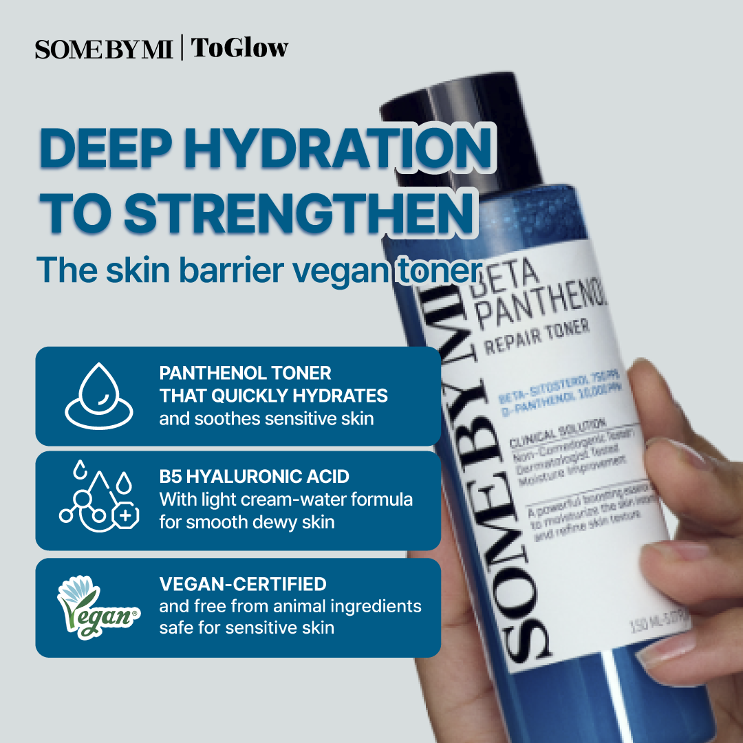 [SOME BY MI] Beta Panthenol Repair Toner 150ml | Repairing Toner for Barrier Strength & Hydration