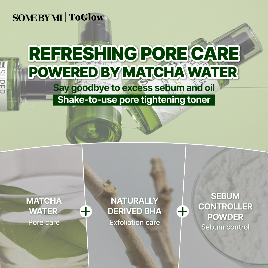 [SOME BY MI] Super Matcha Pore Tightening Serum 50ml | Serum for Tight Pores & Balanced Sebum