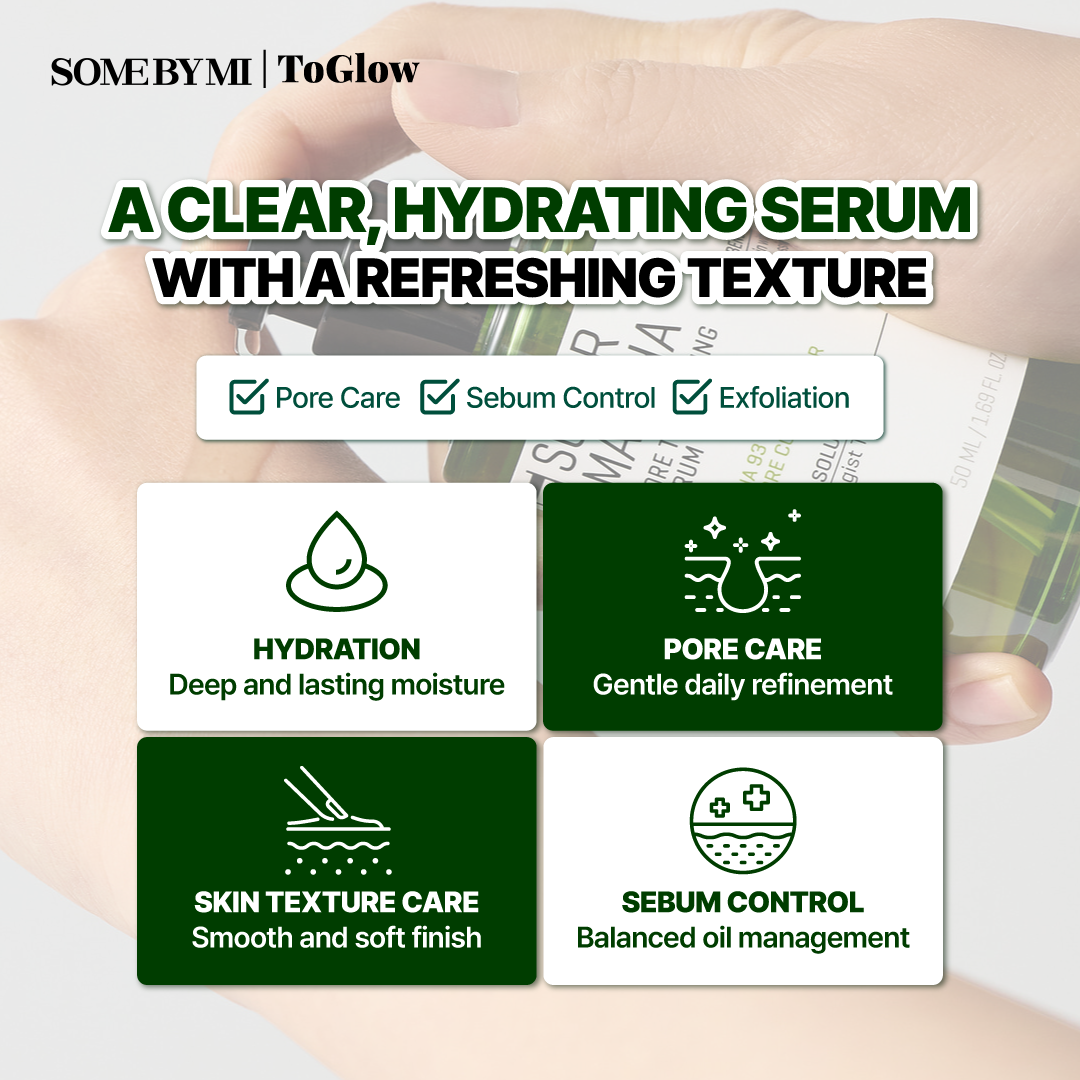 [SOME BY MI] Super Matcha Pore Tightening Serum 50ml | Serum for Tight Pores & Balanced Sebum