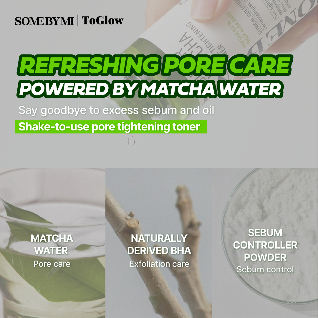 [SOME BY MI] Super Matcha Pore Tightening Toner 150ml | Pore-Tightening Toner with Soothing Hydration