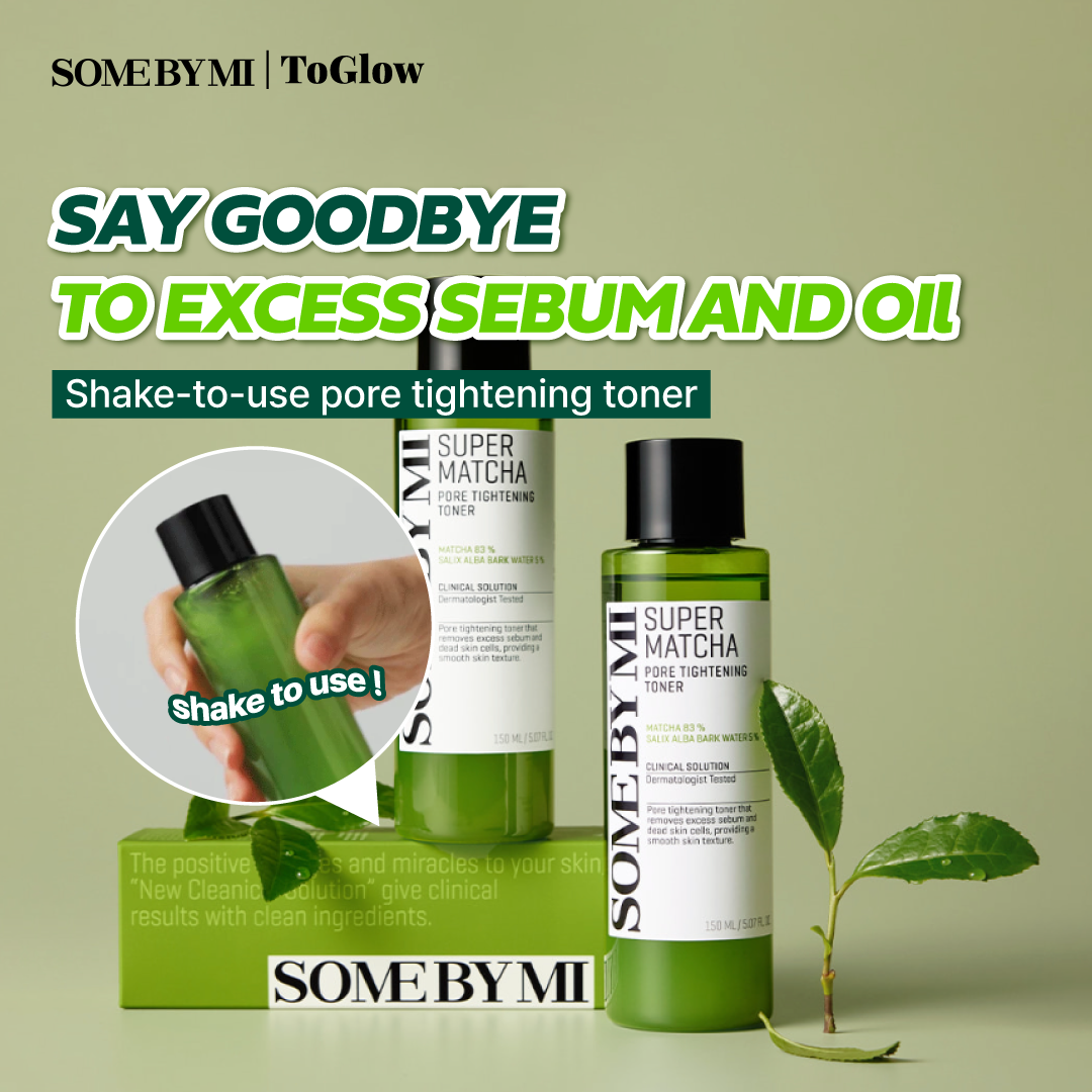 [SOME BY MI] Super Matcha Pore Tightening Toner 150ml | Pore-Tightening Toner with Soothing Hydration