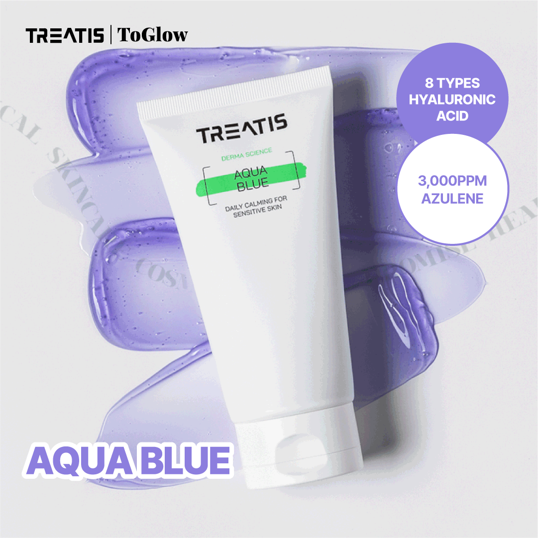 [TREATIS] Aqua Blue 150ml | Hydrate Deeply, Refresh Tired Skin