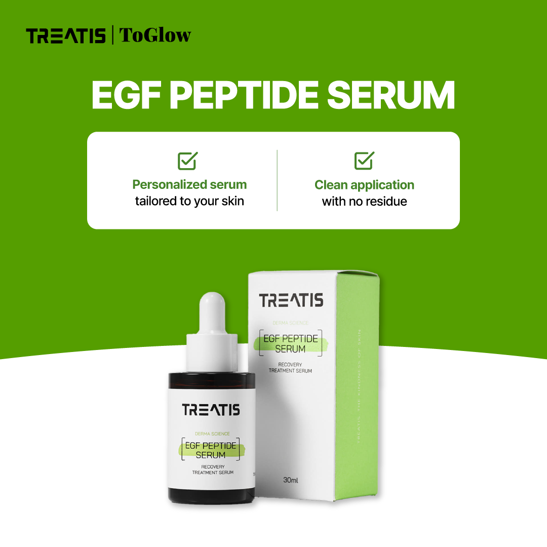 [TREATIS] EGF Peptide Serum 30ml | Firms Skin, Reduces Fine Lines