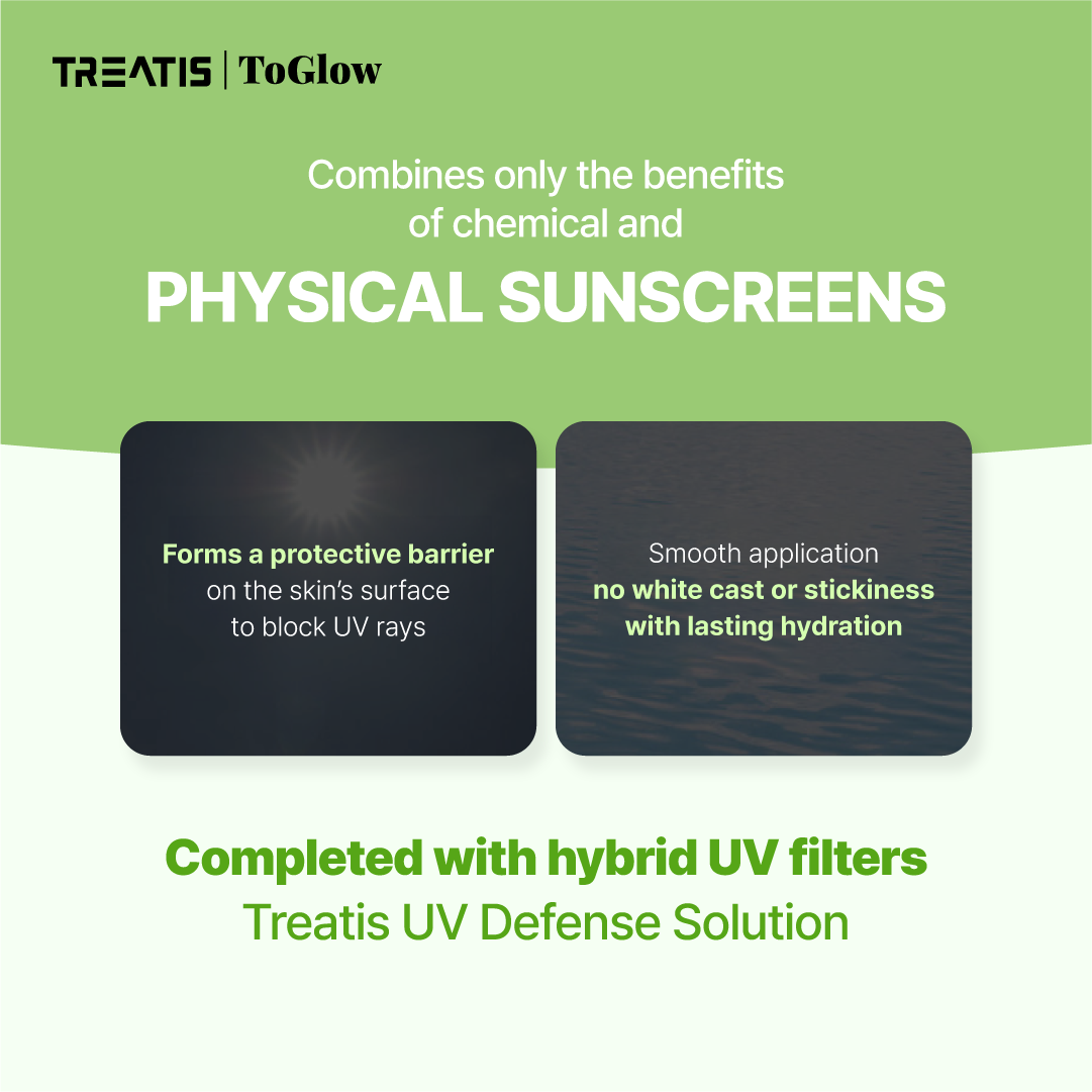 TREATIS UV Defence Sun Cream SPF50+ PA+++ 60ml | High Protection, Lightweight Wear