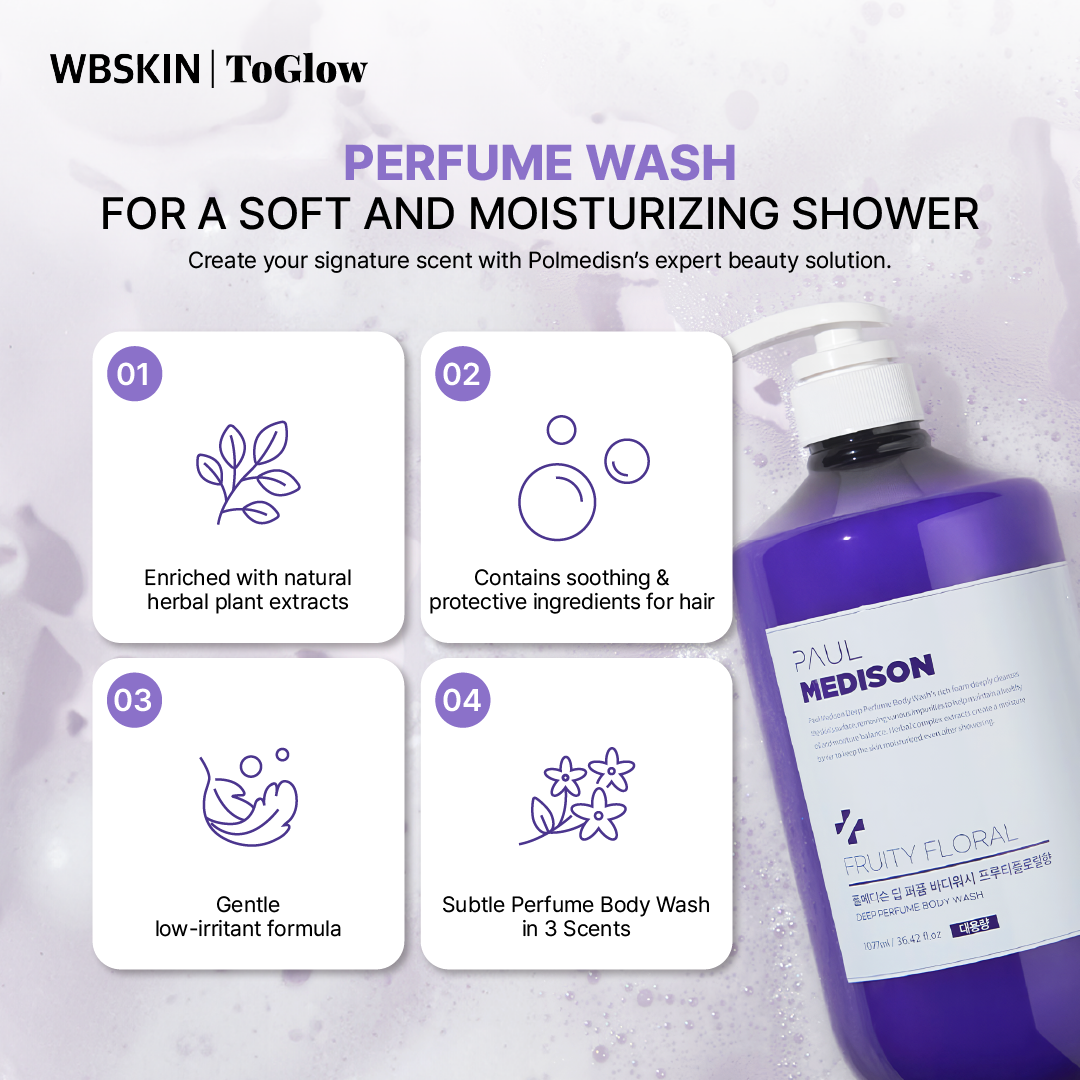 PAUL MEDISON Deep Perfume Body Wash 1077ml | Perfumed Body Wash