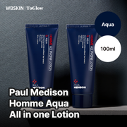 [PAUL MEDISON] Homme Aqua All-in-One Lotion 100ml | Oil-Control Lotion for Clear, Fresh Complexion