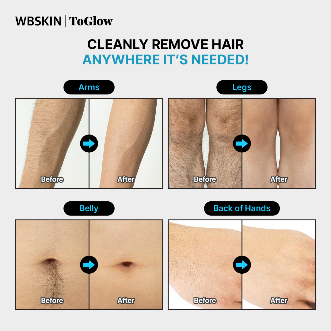 [MURO] Men’s Anti-V All-in-One Waxing Cream 160ml | Gentle Hair Removal Cream for Smooth Skin