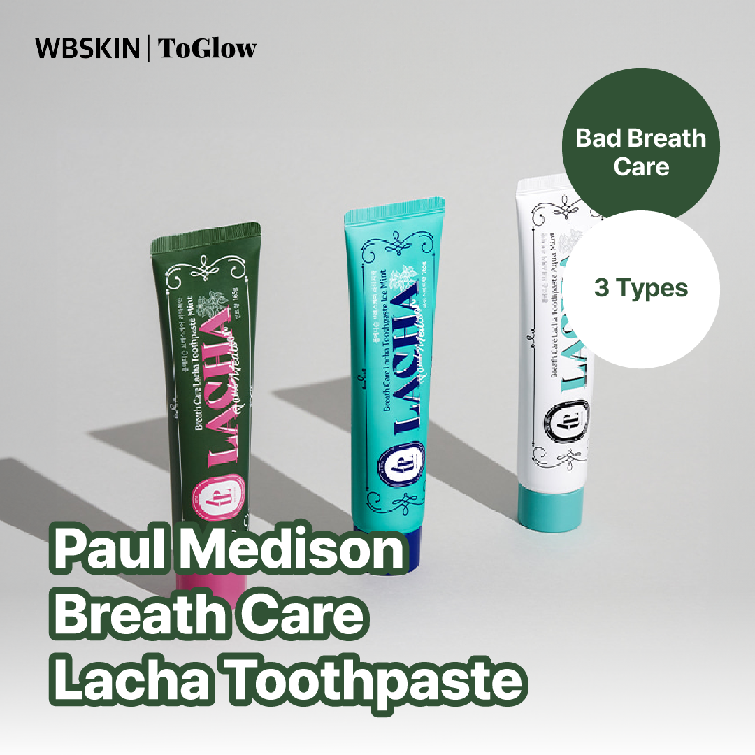 [PAUL MEDISON] Breath Care Lacha Toothpaste 165g | Fresh Breath & Complete Oral Care