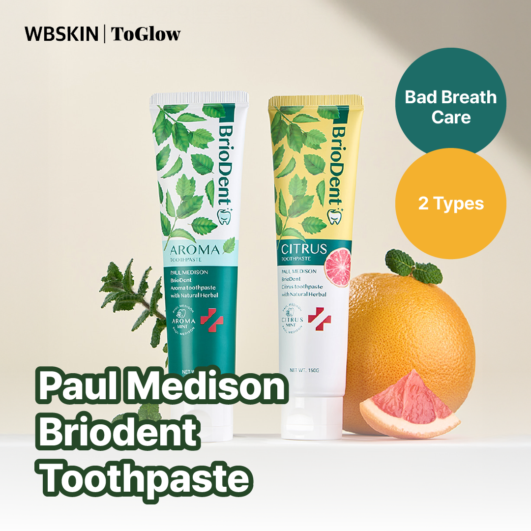 [PAUL MEDISON] BrioDent Toothpaste 150g | Whitening & Oral Care Protection