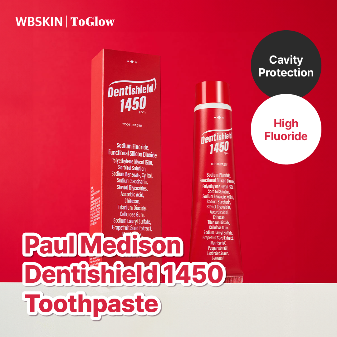 [PAUL MEDISON] Dentishield 1450 Toothpaste 120g | Protective Toothpaste with Fluoride for Strong Teeth